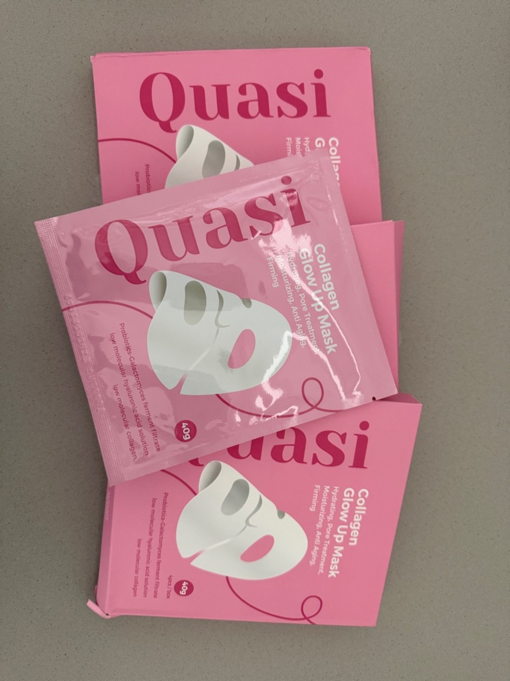 Collagen Glow Up Mask - Pink